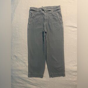 Anthropologie Women Gray Textured Pants Size 28 Worn in Great Condition